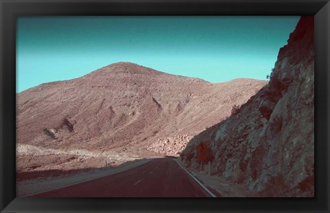 Framed Death Valley Road 2 Print