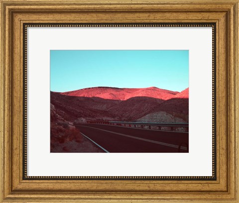 Framed Death Valley Road 4 Print