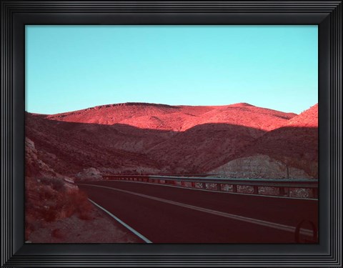 Framed Death Valley Road 4 Print