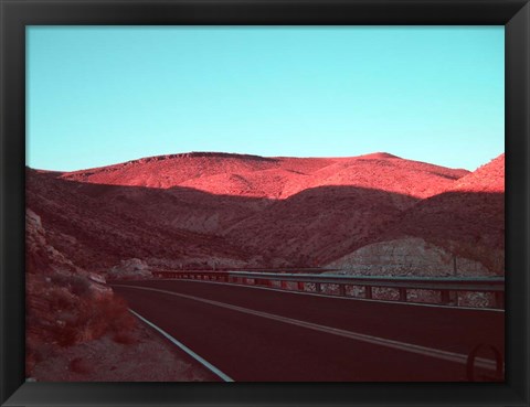 Framed Death Valley Road 4 Print