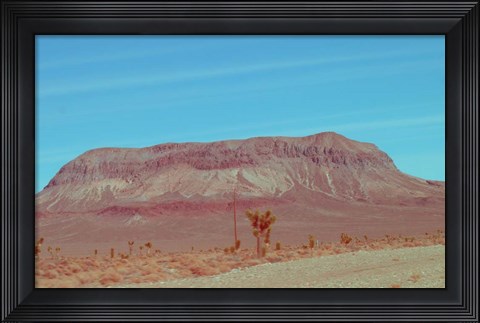 Framed Desert Mountain Print