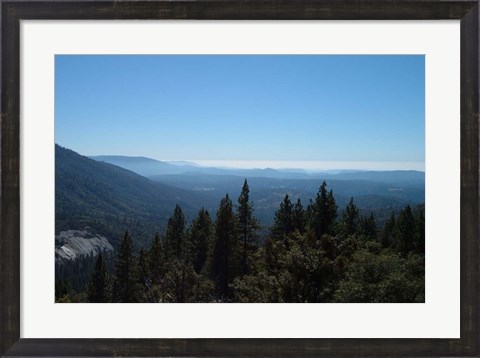 Framed Sierra Mountains Print