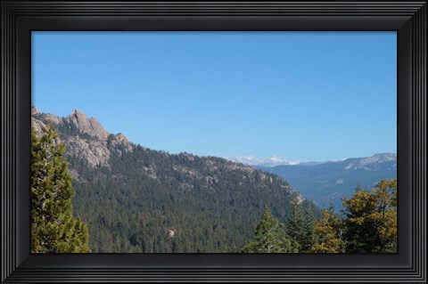 Framed Sierra Mountains 2 Print