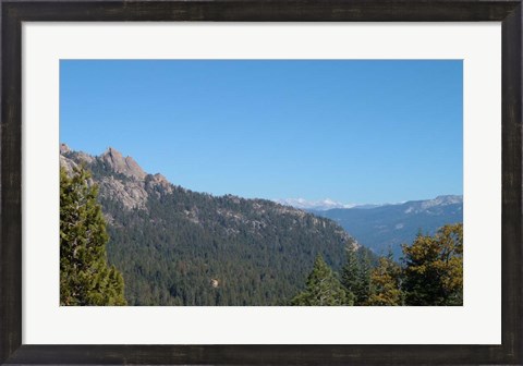 Framed Sierra Mountains 2 Print