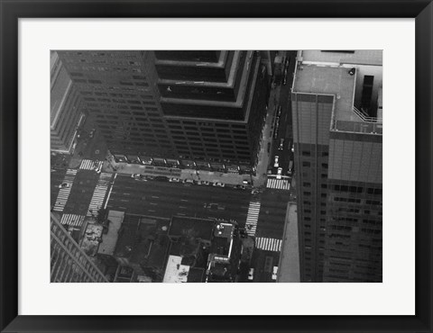 Framed NYC From The Top Print