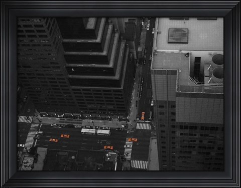 Framed NYC From The Top 1 Print