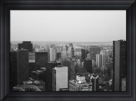 Framed NYC From The Top 3 Print