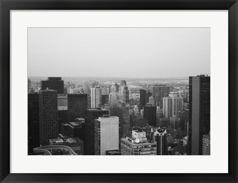 Framed NYC From The Top 3 Print