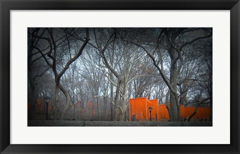 Framed Central Park Print