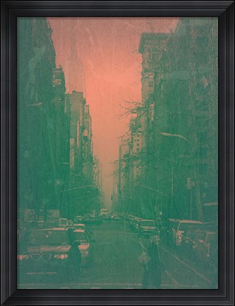 Framed 5th Ave Print