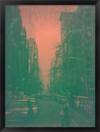 Framed 5th Ave Print