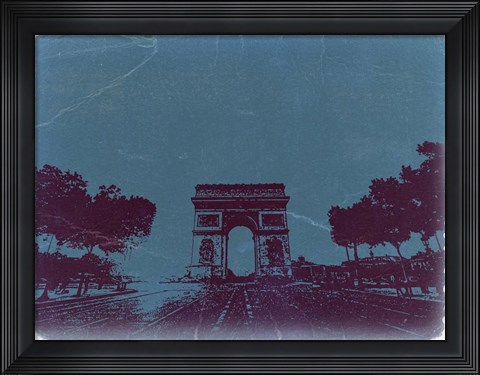 Framed Arc De Triumph Print