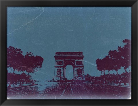 Framed Arc De Triumph Print