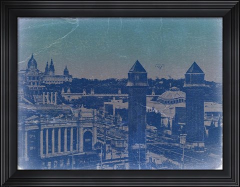Framed Barcelona Print