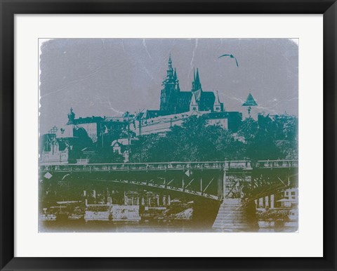 Framed Castilo De Praga Print