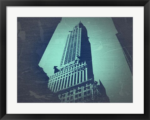 Framed Chrysler Building Print