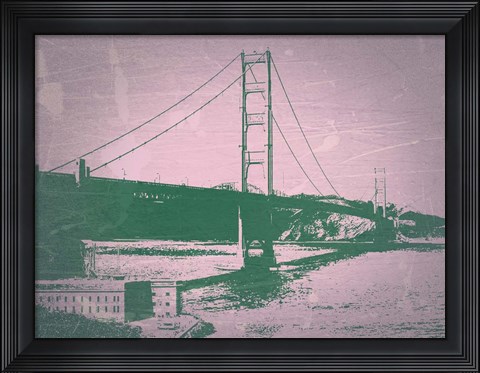 Framed Golden Gate Bridge Print