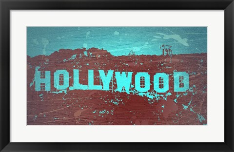 Framed Hollywood Sign Print