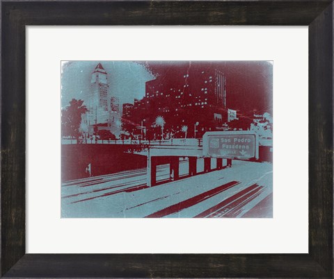 Framed Downtown LA Print