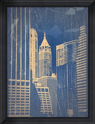 Framed Manhattan 1 Print