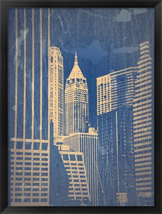 Framed Manhattan 1 Print