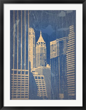 Framed Manhattan 1 Print