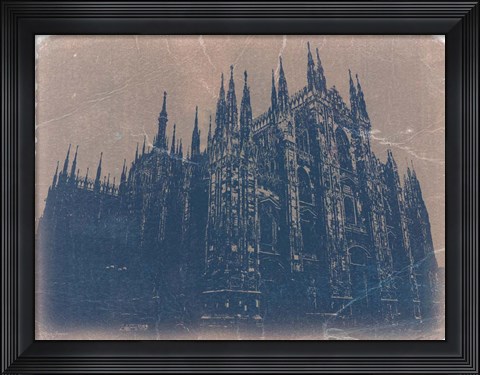 Framed Milan Cathedral Print