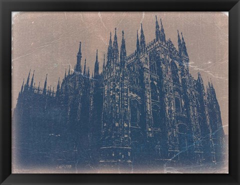 Framed Milan Cathedral Print