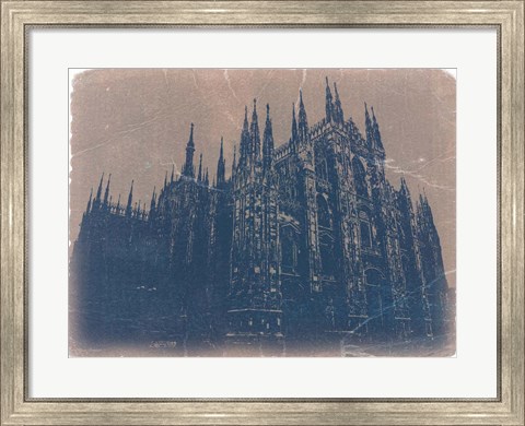 Framed Milan Cathedral Print