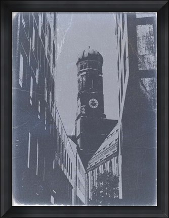 Framed Munich Frauenkirche Print
