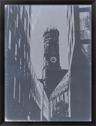 Framed Munich Frauenkirche Print