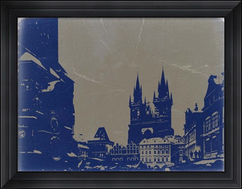 Framed Prague Old Town Square Print
