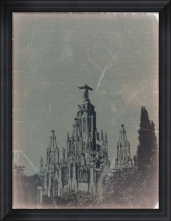 Framed Temple Expiatory Print