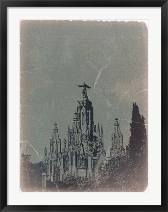 Framed Temple Expiatory Print