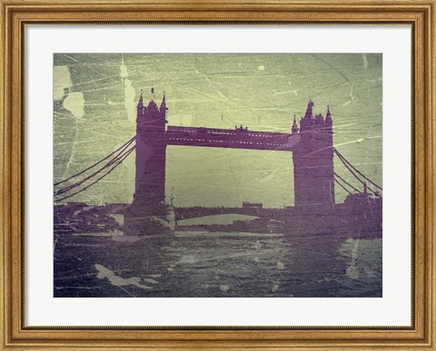 Framed Tower Bridge London Print