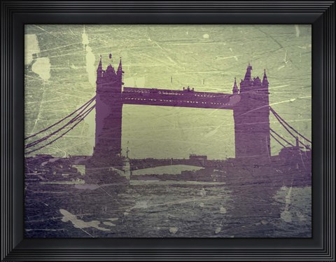Framed Tower Bridge London Print