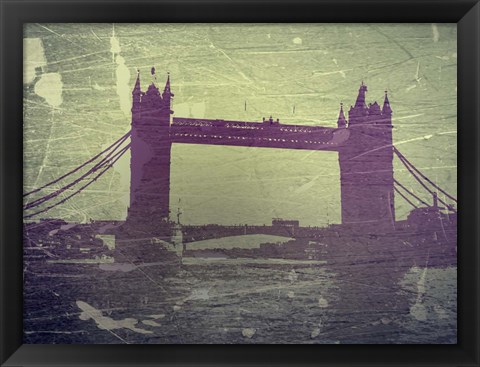 Framed Tower Bridge London Print