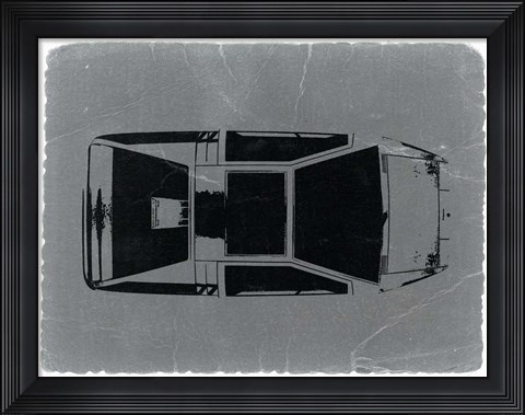 Framed 1972 Maserati Boomerang Print