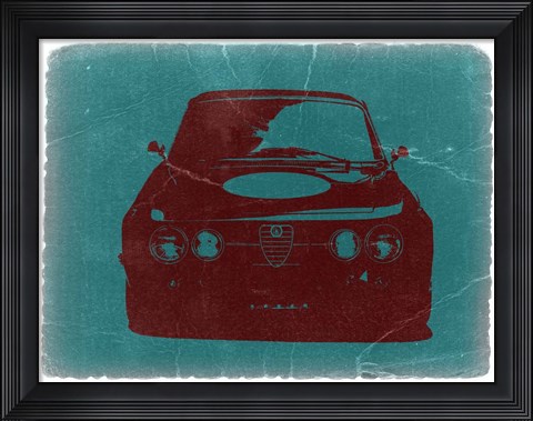 Framed Alfa Romeo 2 Print