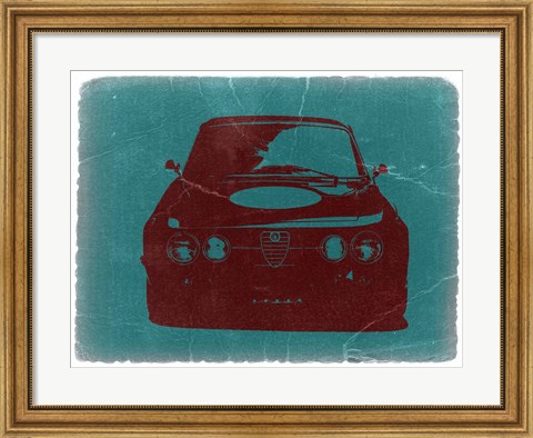 Framed Alfa Romeo 2 Print