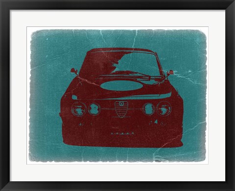 Framed Alfa Romeo 2 Print