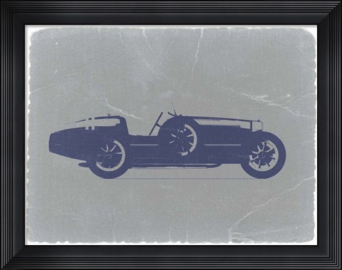 Framed Bugatti Type 35 Print