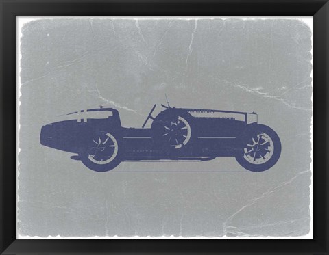 Framed Bugatti Type 35 Print