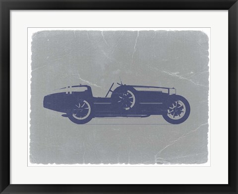 Framed Bugatti Type 35 Print