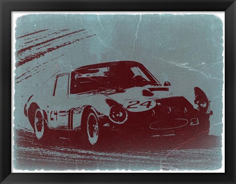 Framed Ferrari GTO Print