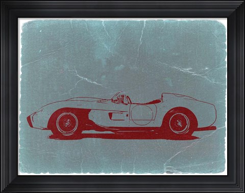 Framed Ferrari Testa Rosa Print