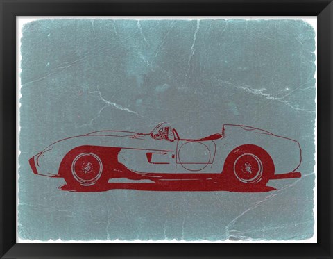 Framed Ferrari Testa Rosa Print