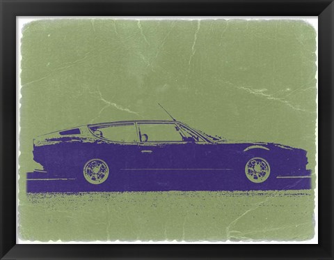 Framed Lamborghini Espada Print