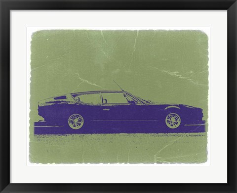 Framed Lamborghini Espada Print