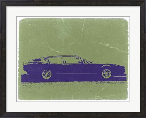 Framed Lamborghini Espada Print